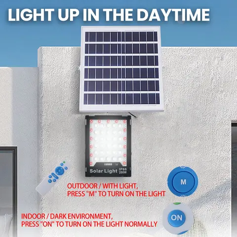 Projecteur solaire 200 watts Grand-format (Technologie allemande)