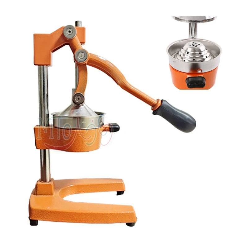 Presse - agrumes manuelle en acier inoxydable