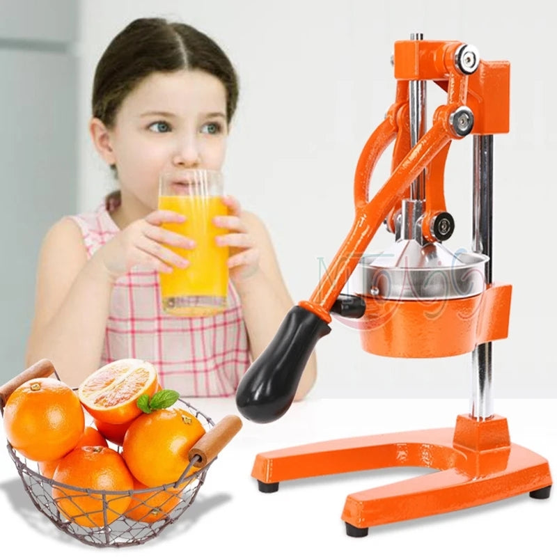 Presse - agrumes manuelle en acier inoxydable