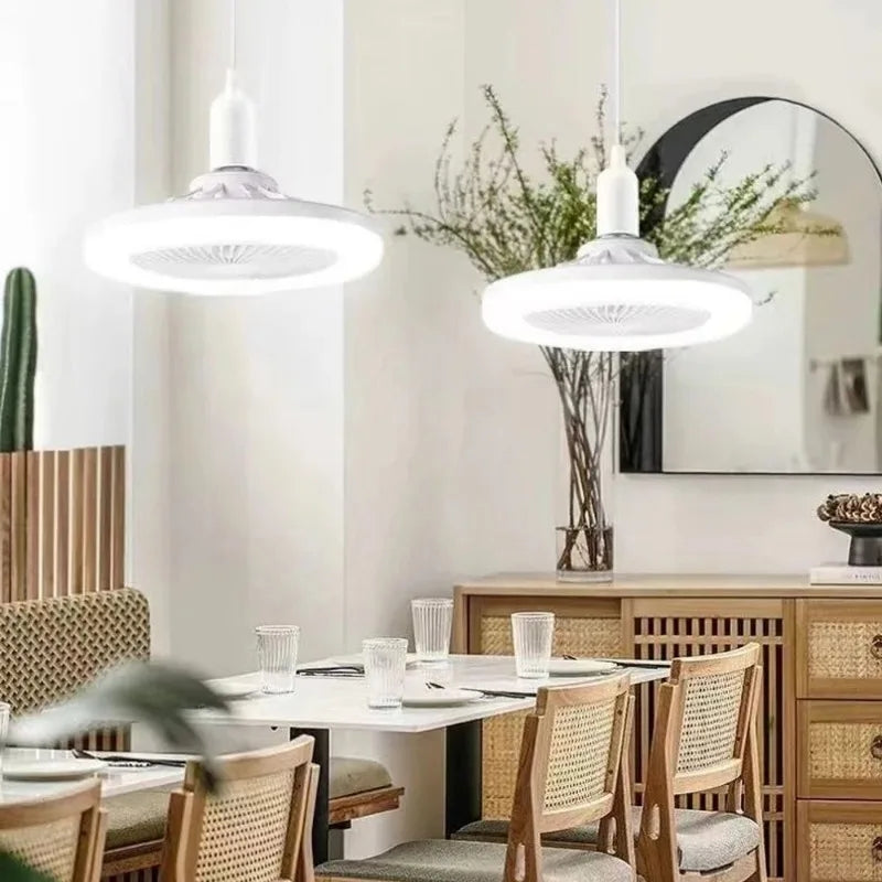 VENTILATEUR DE PLAFOND A LAMP INTEGREE( Multifonctions 30W-220V)