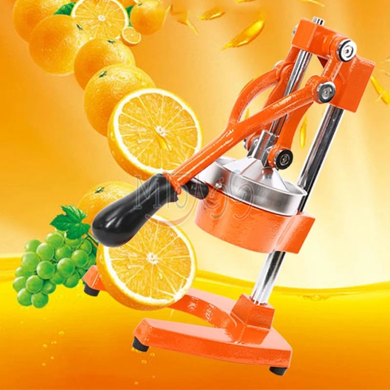 Presse - agrumes manuelle en acier inoxydable