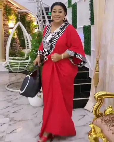 Boubou brode pour femmes