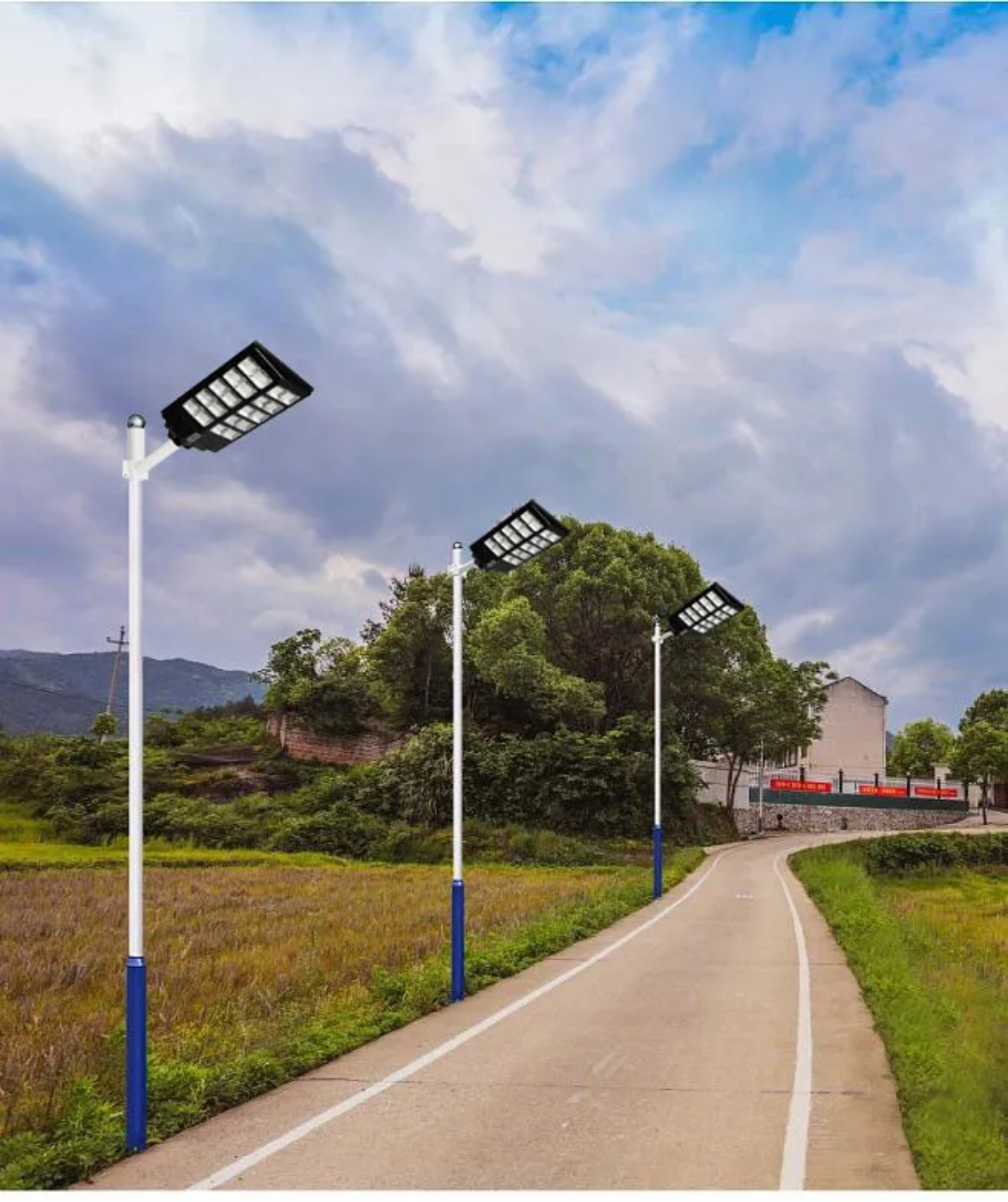 Lampadaire solaire 2000 watts