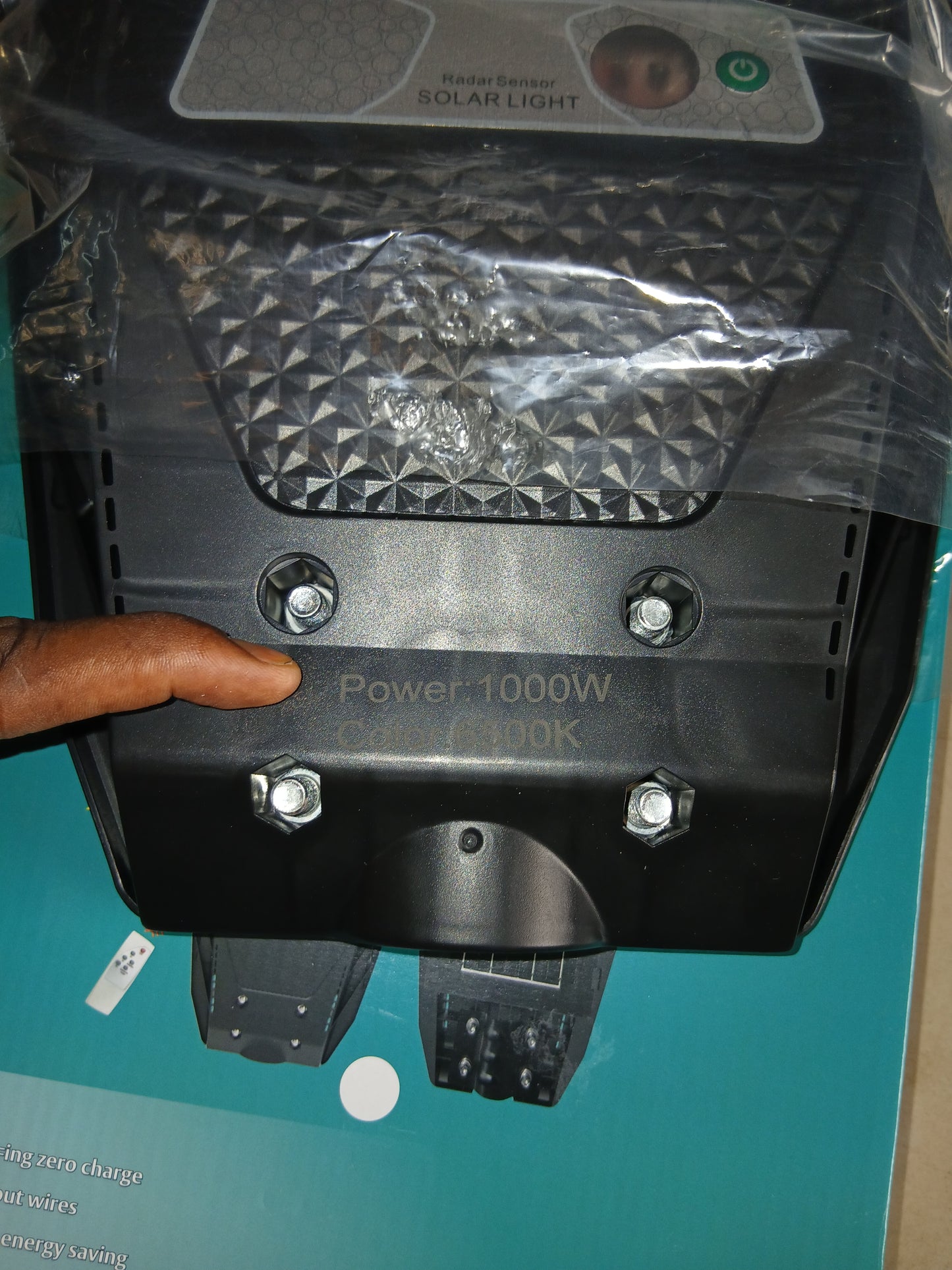 Lampadaire solaire 1000W Ultra lumineux Haute Qualité