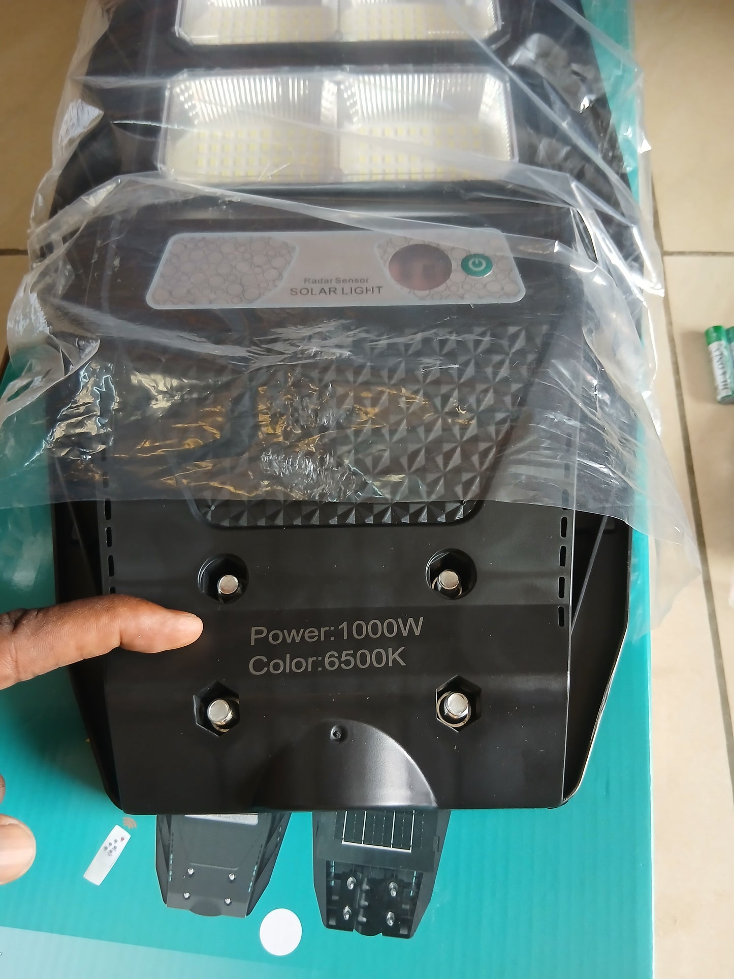 Lampadaire solaire 1000W Ultra lumineux Haute Qualité