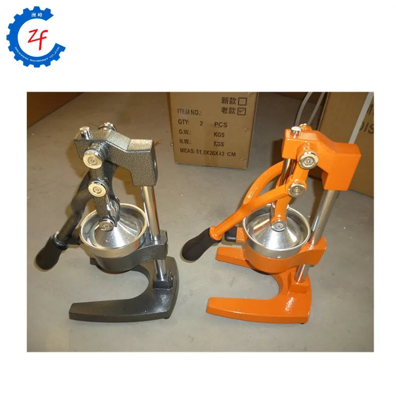 Presse - agrumes manuelle en acier inoxydable
