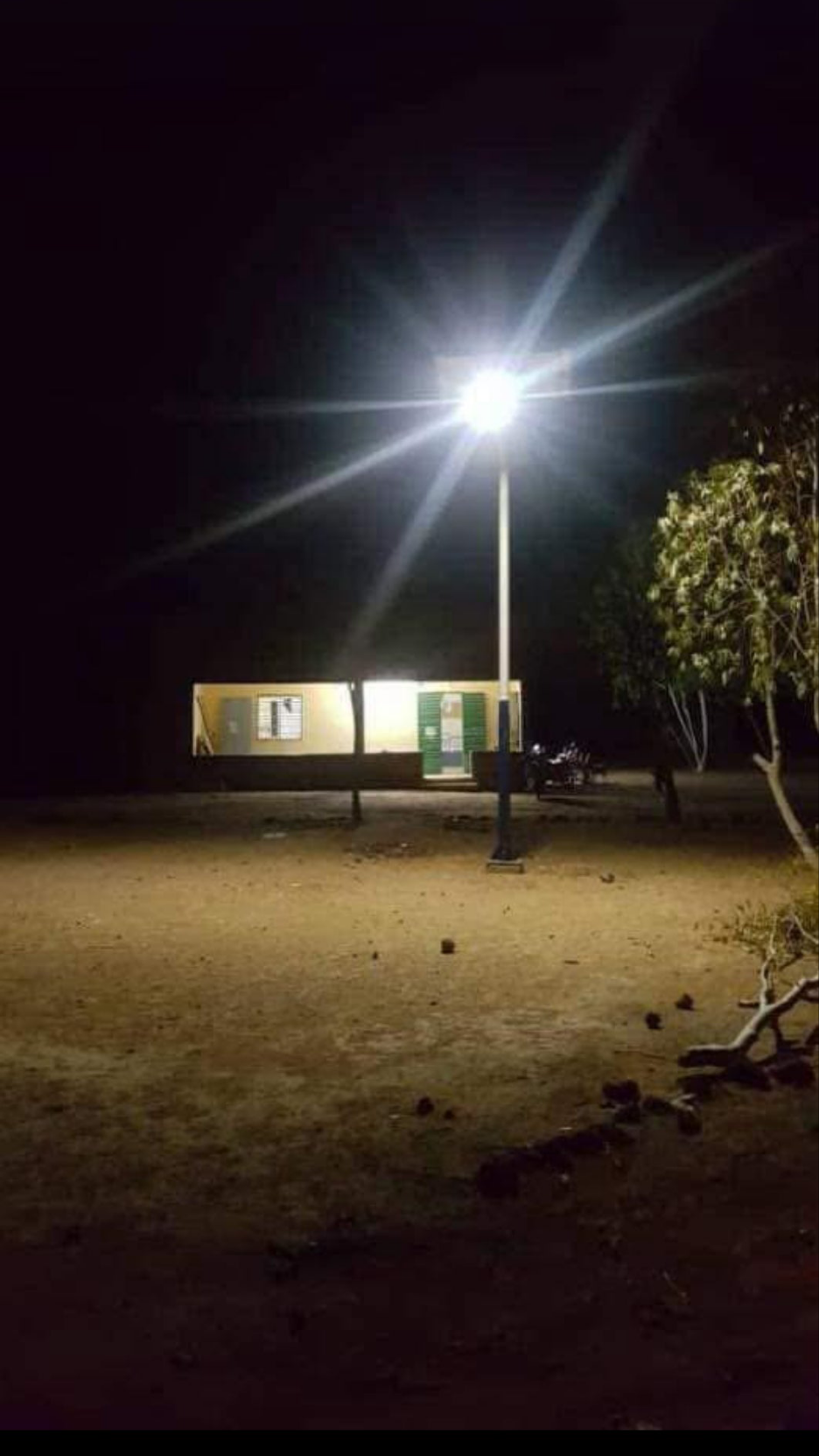 Lampadaire à éclairage public 600watts