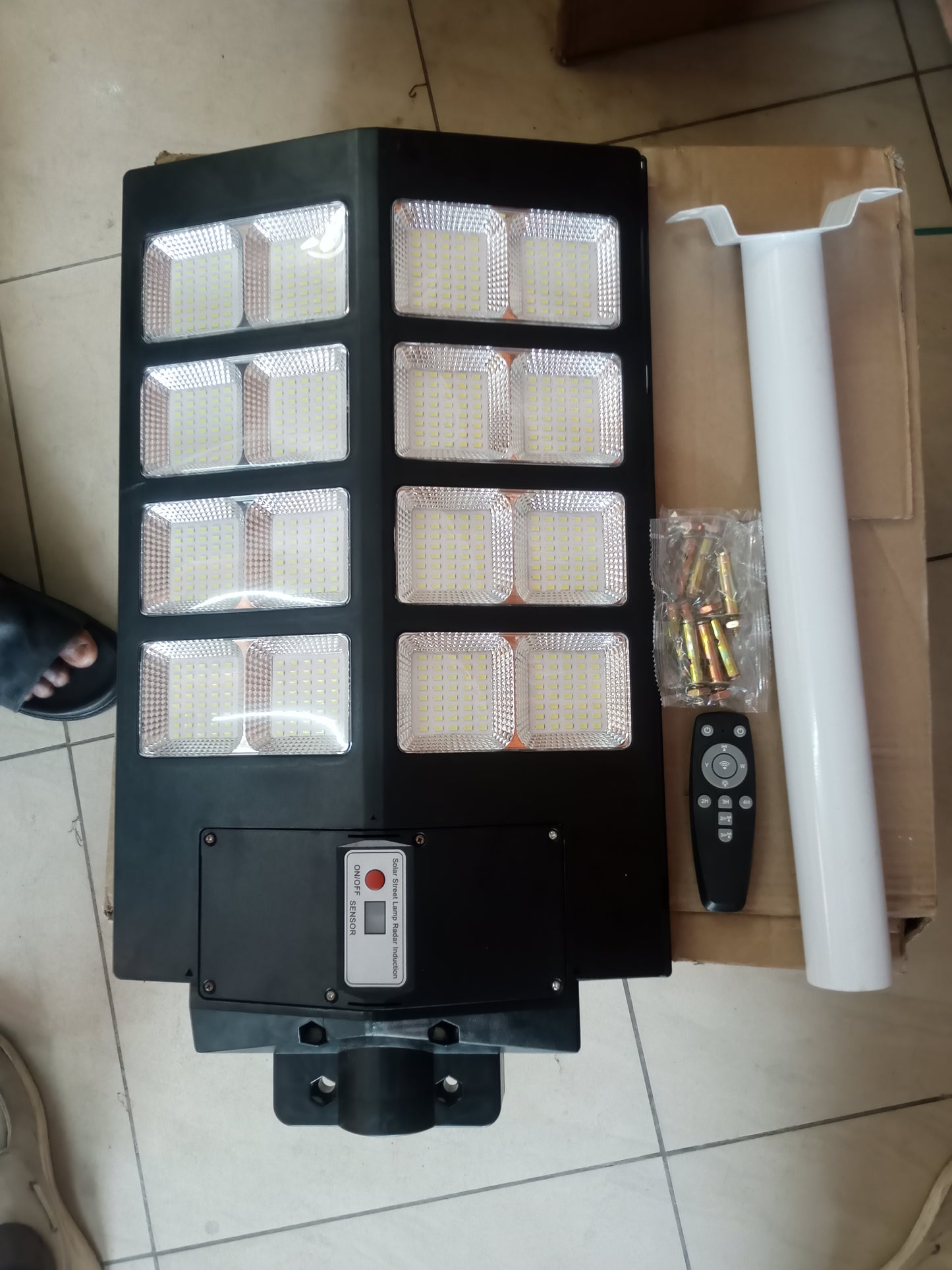 Lampadaire solaire Ultra puissant 2000watts