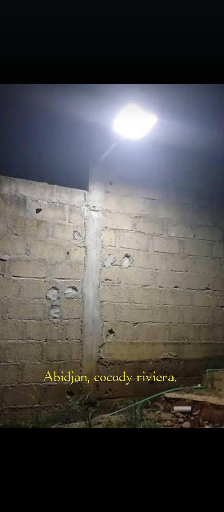 Lampadaire solaire 2000W  Original ultra puissant