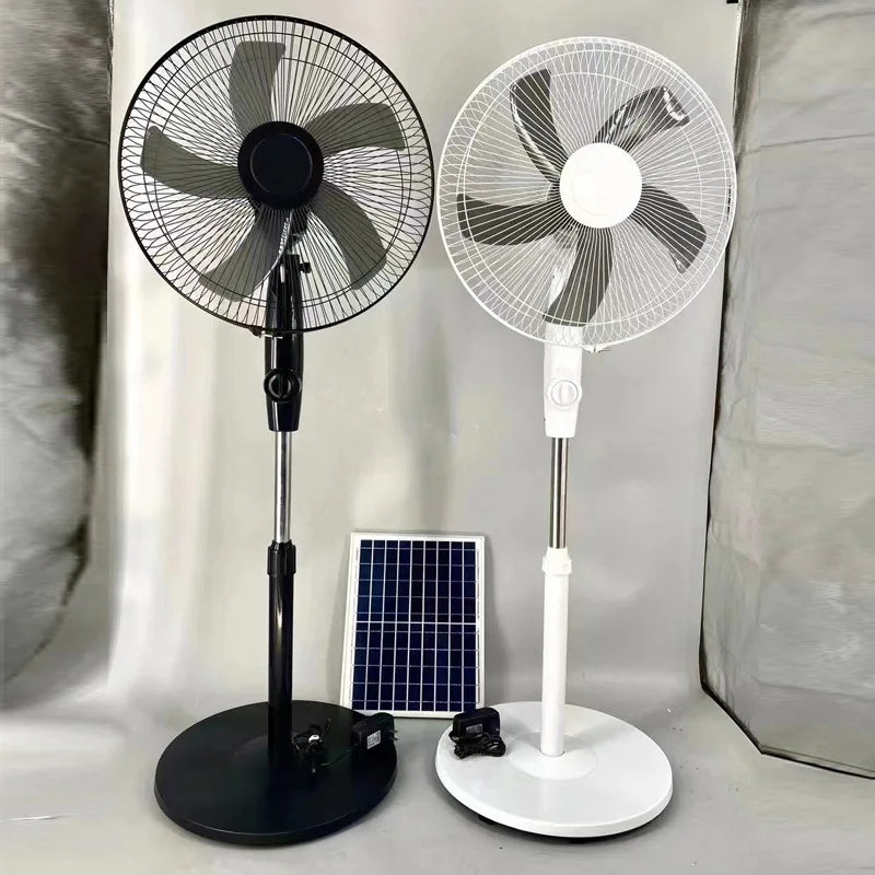 Ventilateur solaire 16 pouces  25W 100-240V (Solar stand fan)