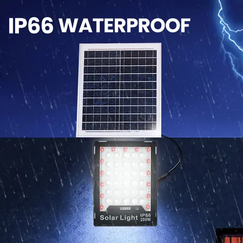 Projecteur solaire 200 watts Grand-format (Technologie allemande)