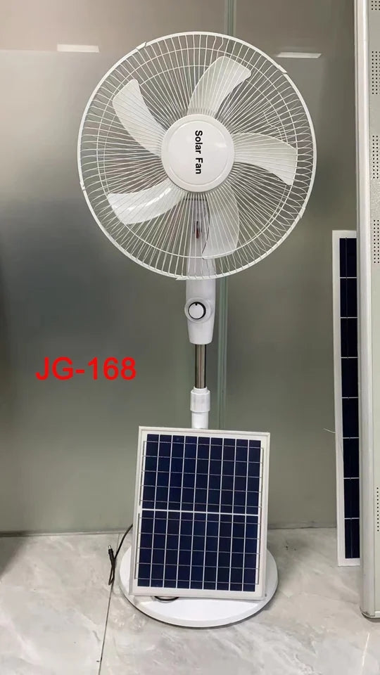 Ventilateur solaire 16 pouces  25W 100-240V (Solar stand fan)