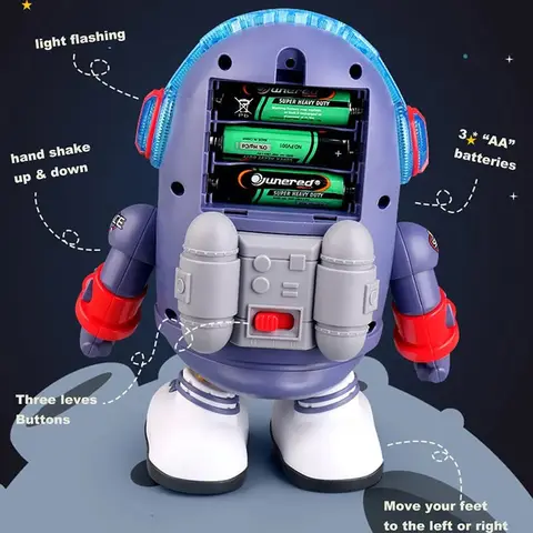 Jeu électronique (le Robot dansant)