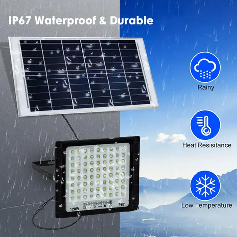 Projecteur solaire 200 Watts Grand-format (Technologie Allemande)